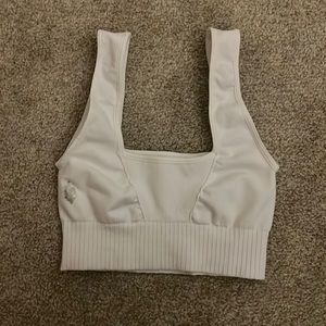 White free people movement bra